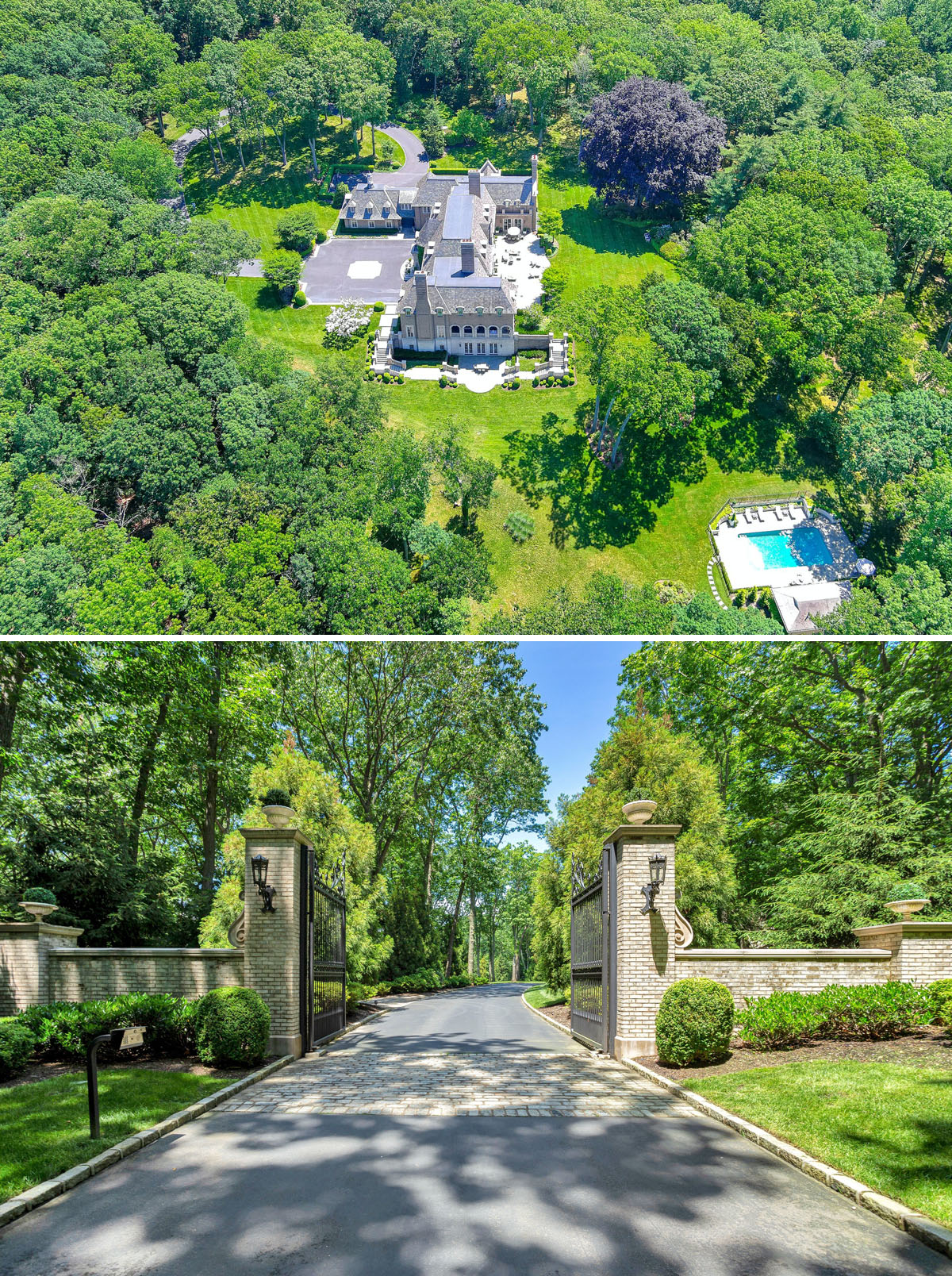 Luxury Grand Estate with Old World Charm - Mill Neck, Long Island, New York Gated Grand Estate