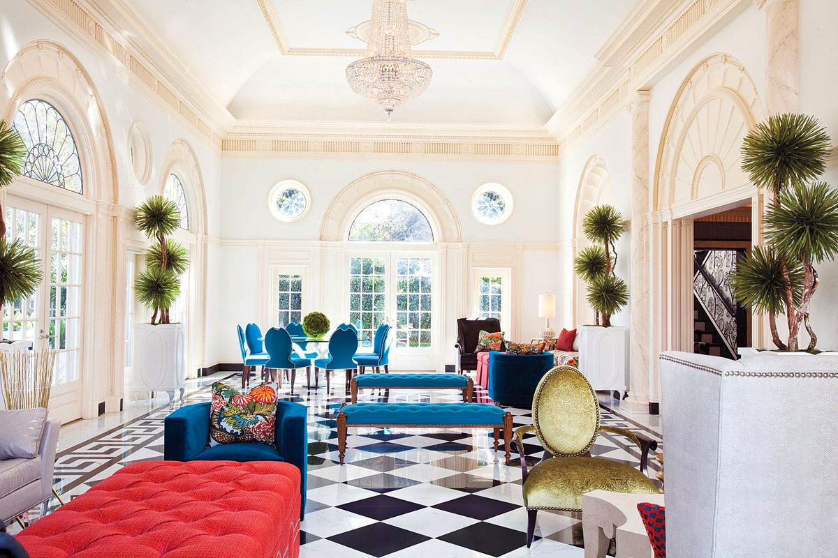 Old Hollywood Glamour Meets Modern Sophistication - Houston, Texas