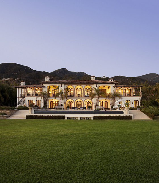 Elegant-Montecito-Home_16 Mediterranean Style Mansion