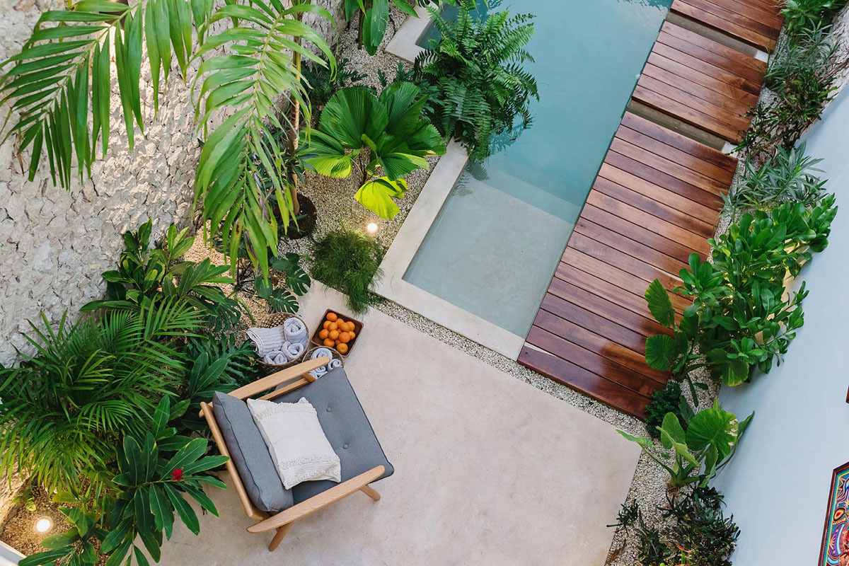 Elegant Cozy Vacation Villa - Merida, Yucatan, Mexico