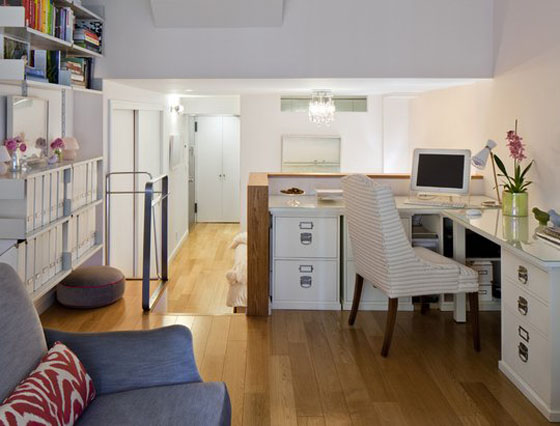Elegant-Small-Studio-Apartment_4 Small Studio Apartment Design