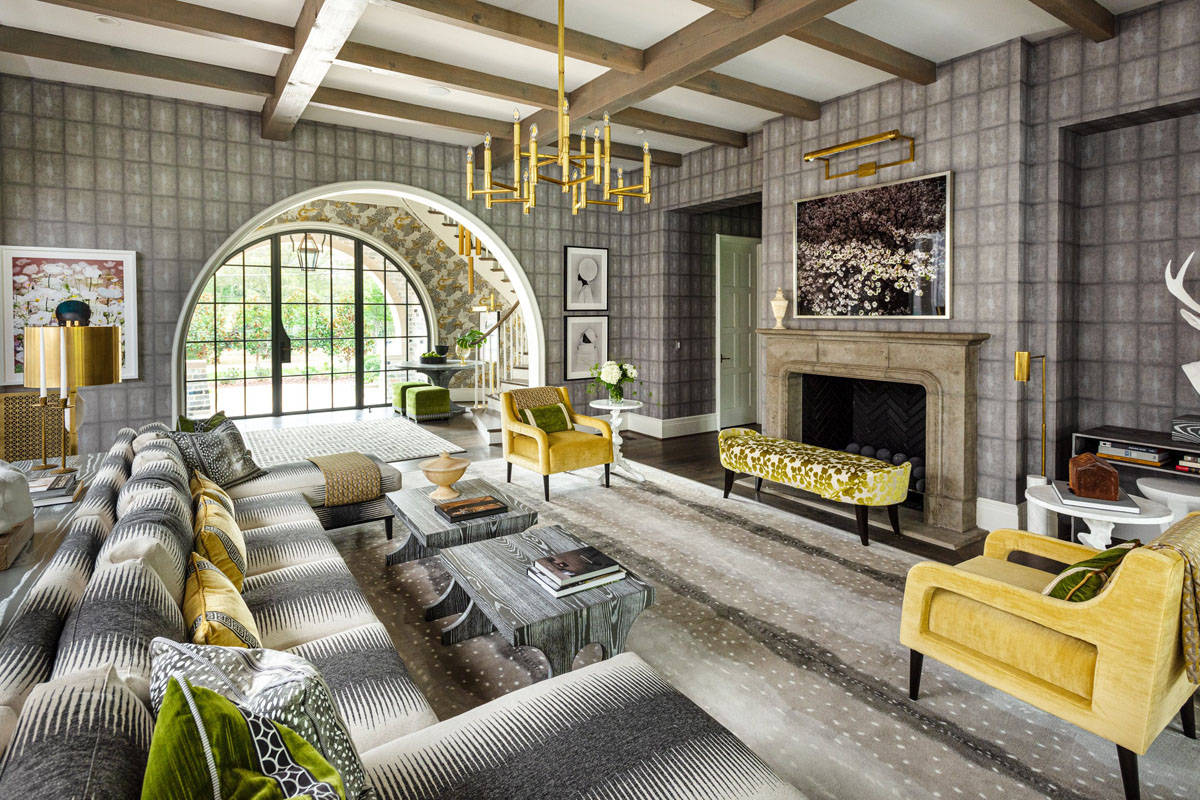 English Arts and Crafts Inspired House with Eclectic Interiors - Belle Meade, Nashville, Tennessee