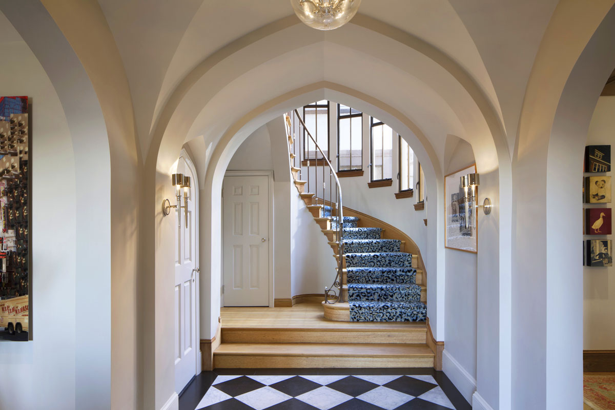 English Gothic Style House Design - San Francisco, California