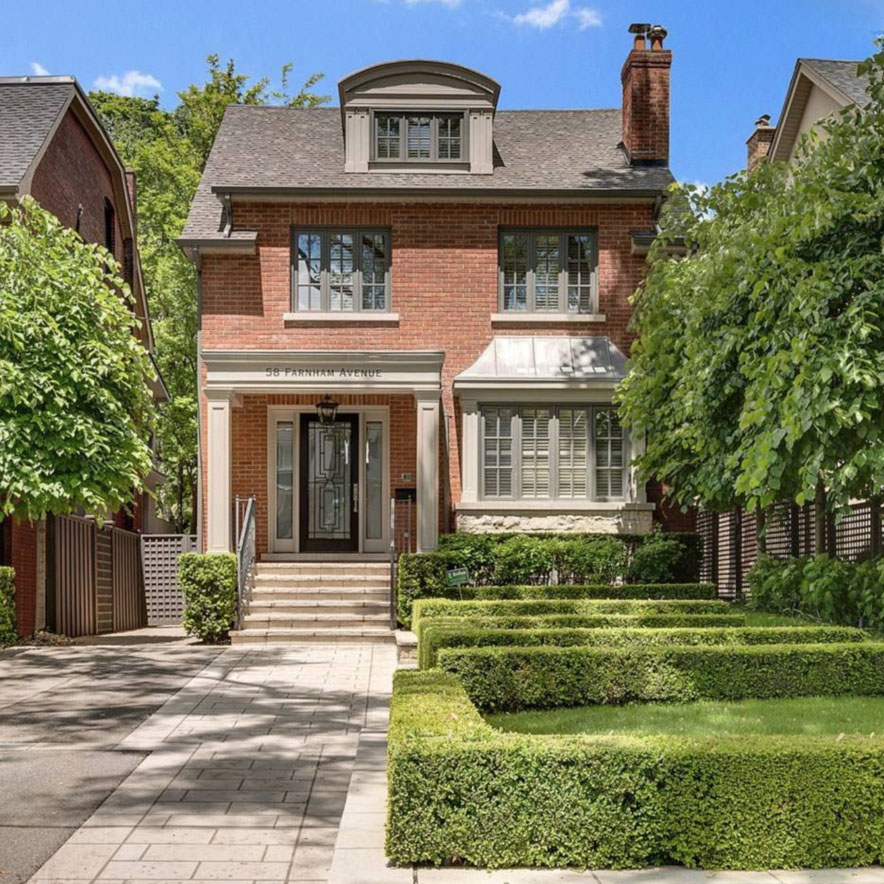 Elegant Custom Home Classic Exterior - Toronto, Ontario, Canada