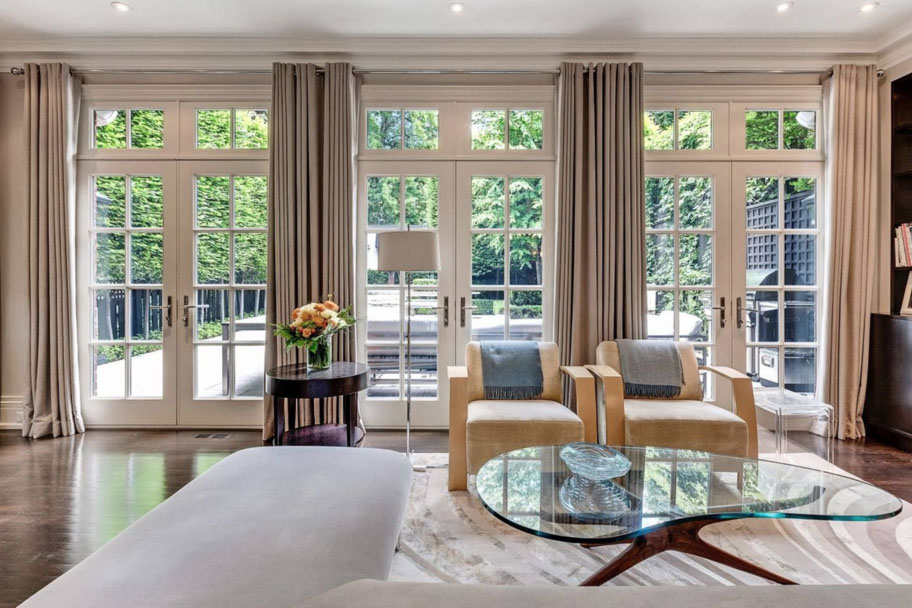 Elegant Custom Home Contemporary Interiors - Toronto, Ontario, Canada