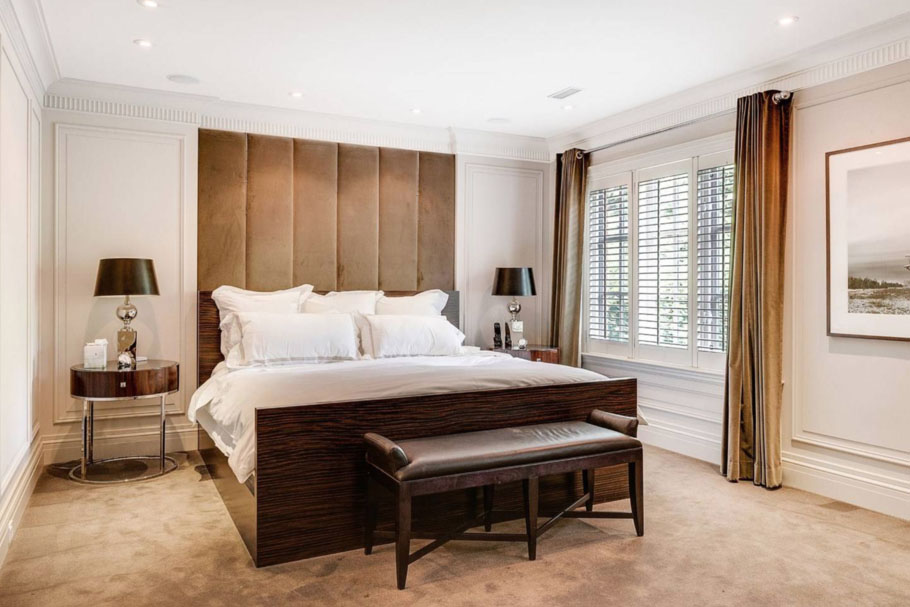 Elegant Custom Home Contemporary Interiors - Toronto, Ontario, Canada