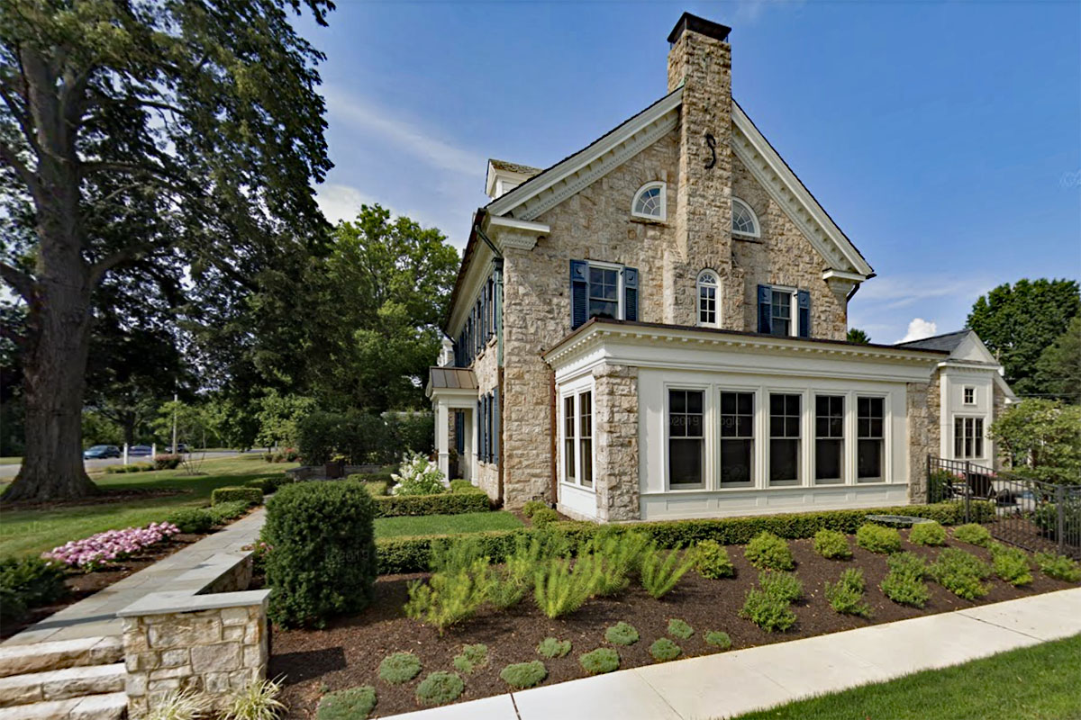 Stone Mansion Landscape Design - Harrisburg, Pennsylvania
