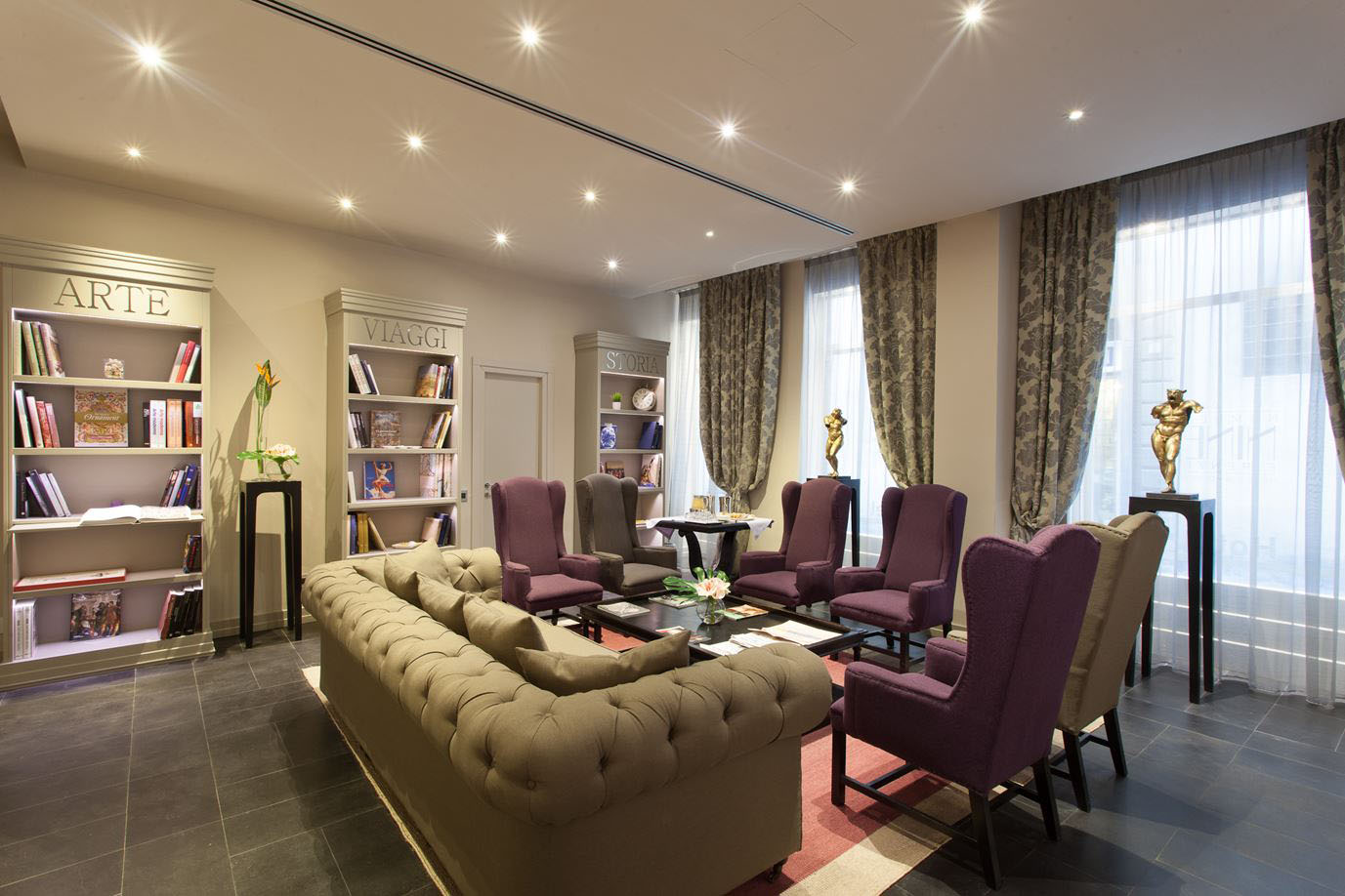 Firenze-Number-Nine_Hotel_2 Florence Boutique Hotel Living Room