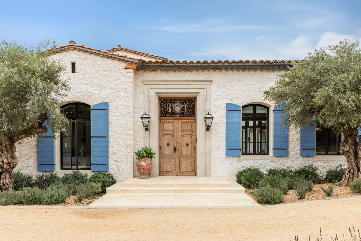 Luxury Home with French Country Style Architecture - Newport Beach, California