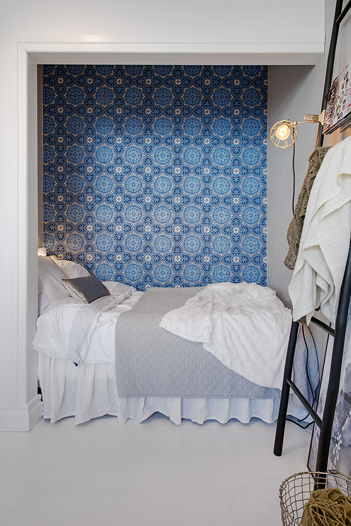 Gothenburg-Studio-Apartment_8 Studio Bed Area