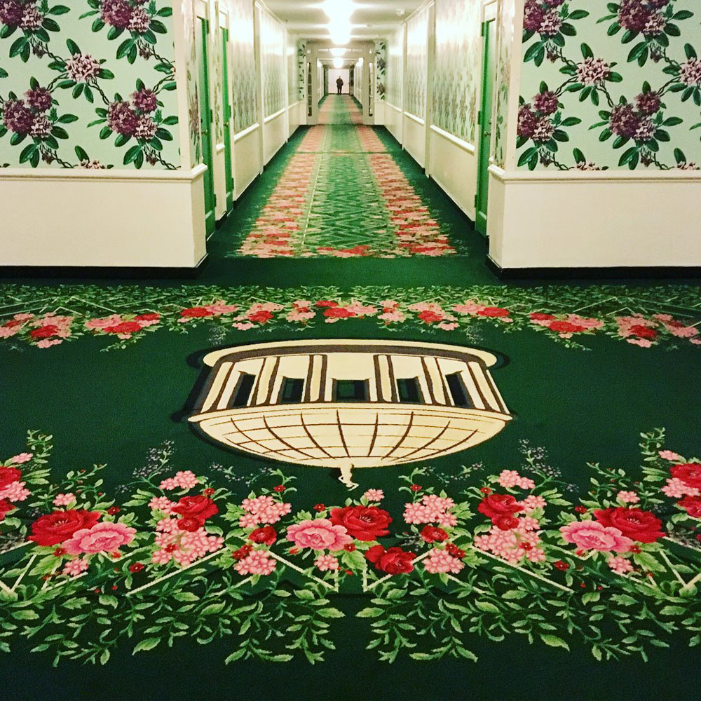 Greenbrier Hotel Elegant Colorful Interior Decor - White Sulphur Springs, West Virginia