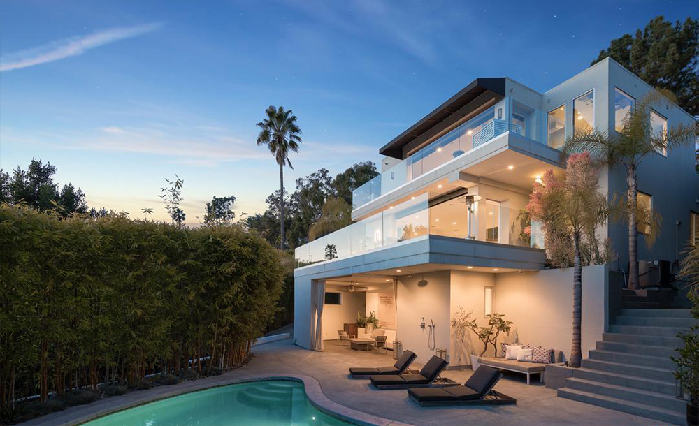 Harry Styles’ Modern Los Angeles Villa Above Sunset Strip - California