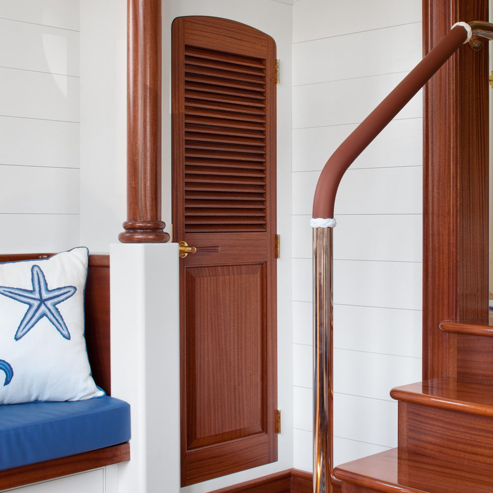 Home Interior Entrance with Nautical Decor - Rhode Island