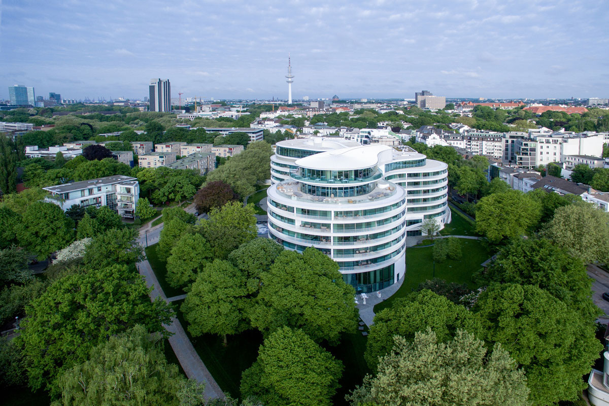 The Fontenay Hotel on Außenalster Lake - Hamburg, Germany