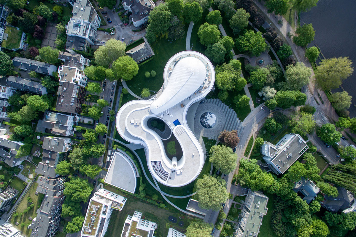 The Fontenay Hotel on Outer Alster Lake - Hamburg, Germany