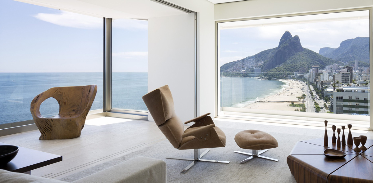 Modern Luxury Apartment on Ipanema Beach - Rio de Janeiro, Brazil