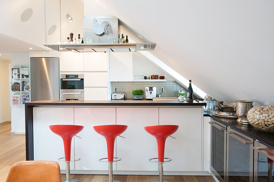 Kungsholmen-Loft_8 Renovated Modern Loft Kitchen