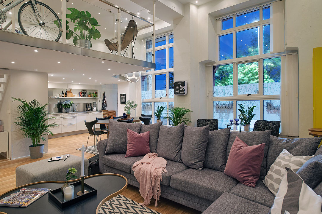 Kungshöjd-Gothenburg-Loft_2 Scandinavia Modern Loft