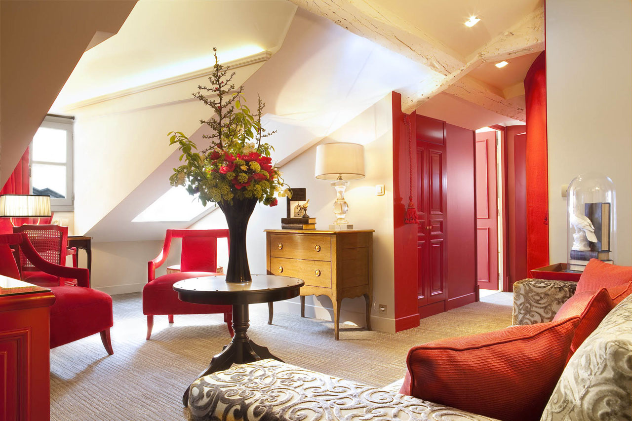 La-Maison-Favart-Hotel-Paris_10 Bohemian Attic Room Decorating