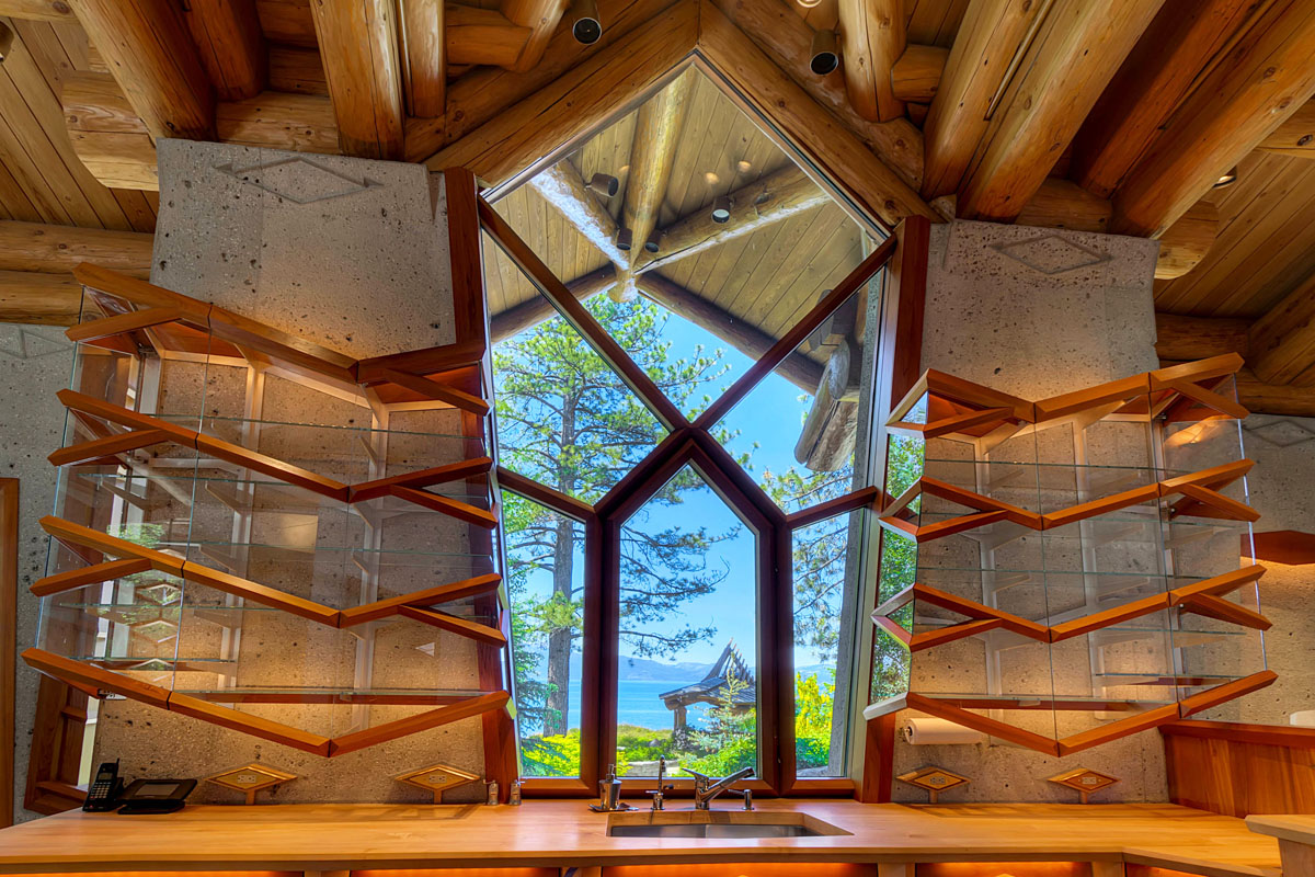 Architecturally Unique Lake House - Lake Tahoe, Nevada