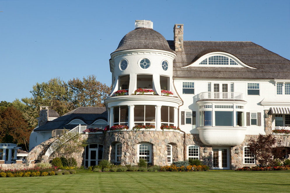Stone and Shingle House by the Lake - Holland, Michigan