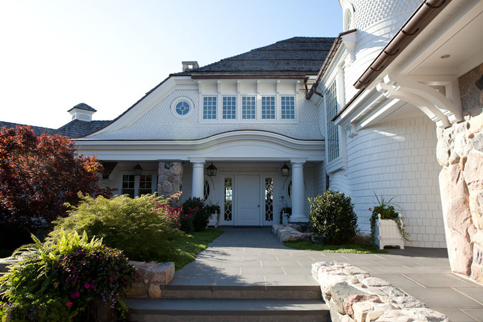 Stone and Shingle House by the Lake - Holland, Michigan