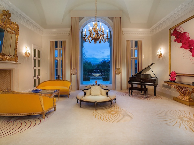 Las-Vegas-Manor_4 Classic Contemporary Elegant Interior Decor