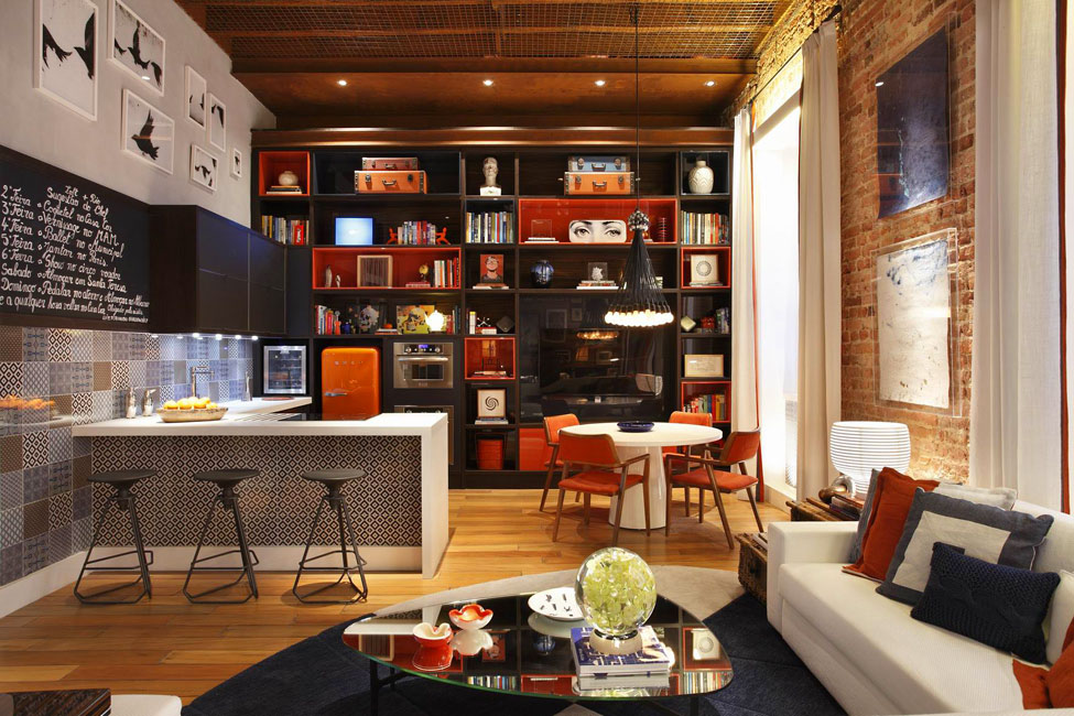 Luiz-Fernando-Grabowsky-Loft_2 Whimsical Apartment Decor