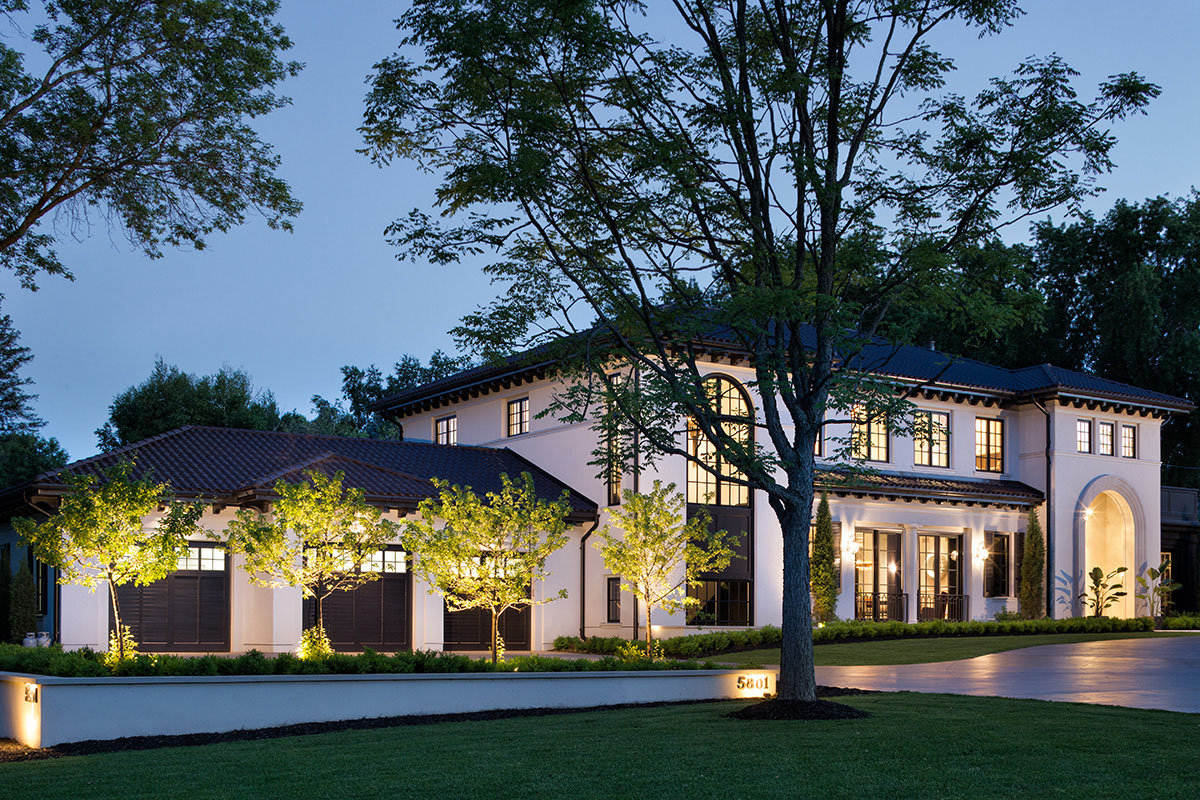 Modern Mansion Blends Classic Hollywood with Italian Elegance - Edina, Minnesota Il Nostro Sogno Dream Home