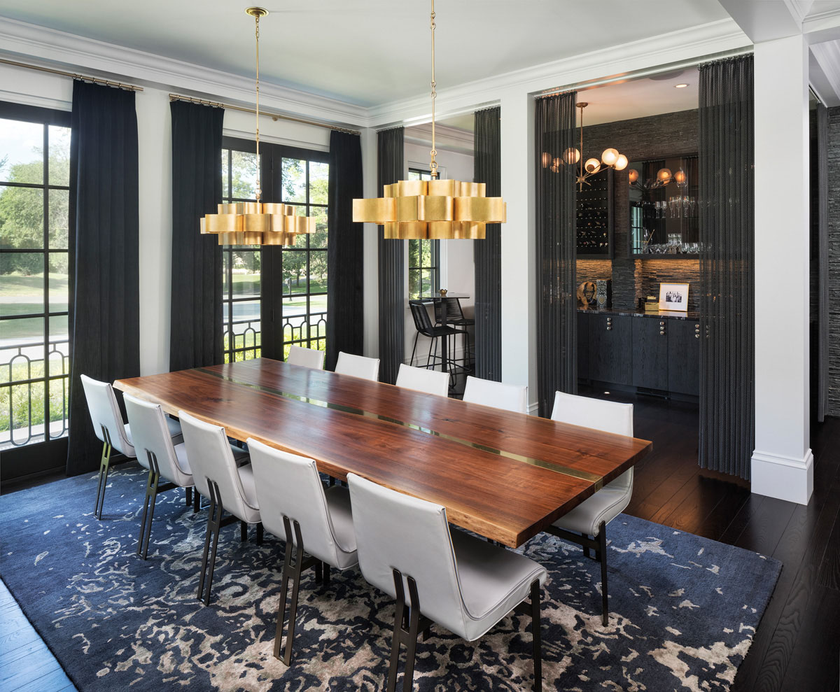 Modern Mansion Blends Classic Hollywood with Italian Elegance - Edina, Minnesota