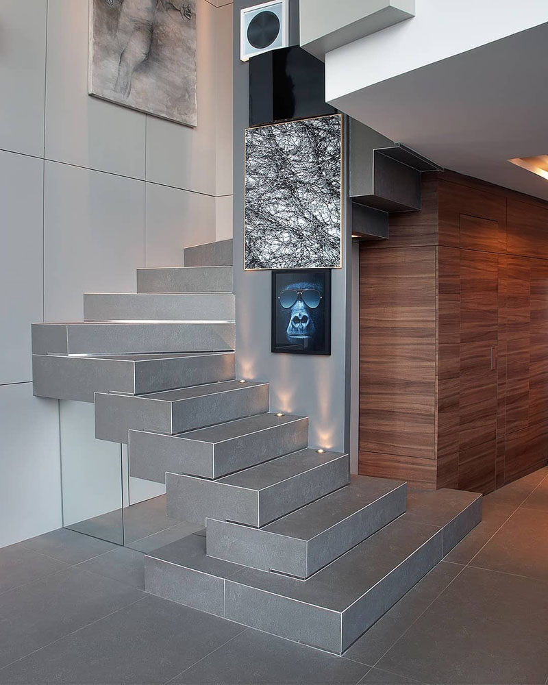 Modern Loft Apartment Staircase