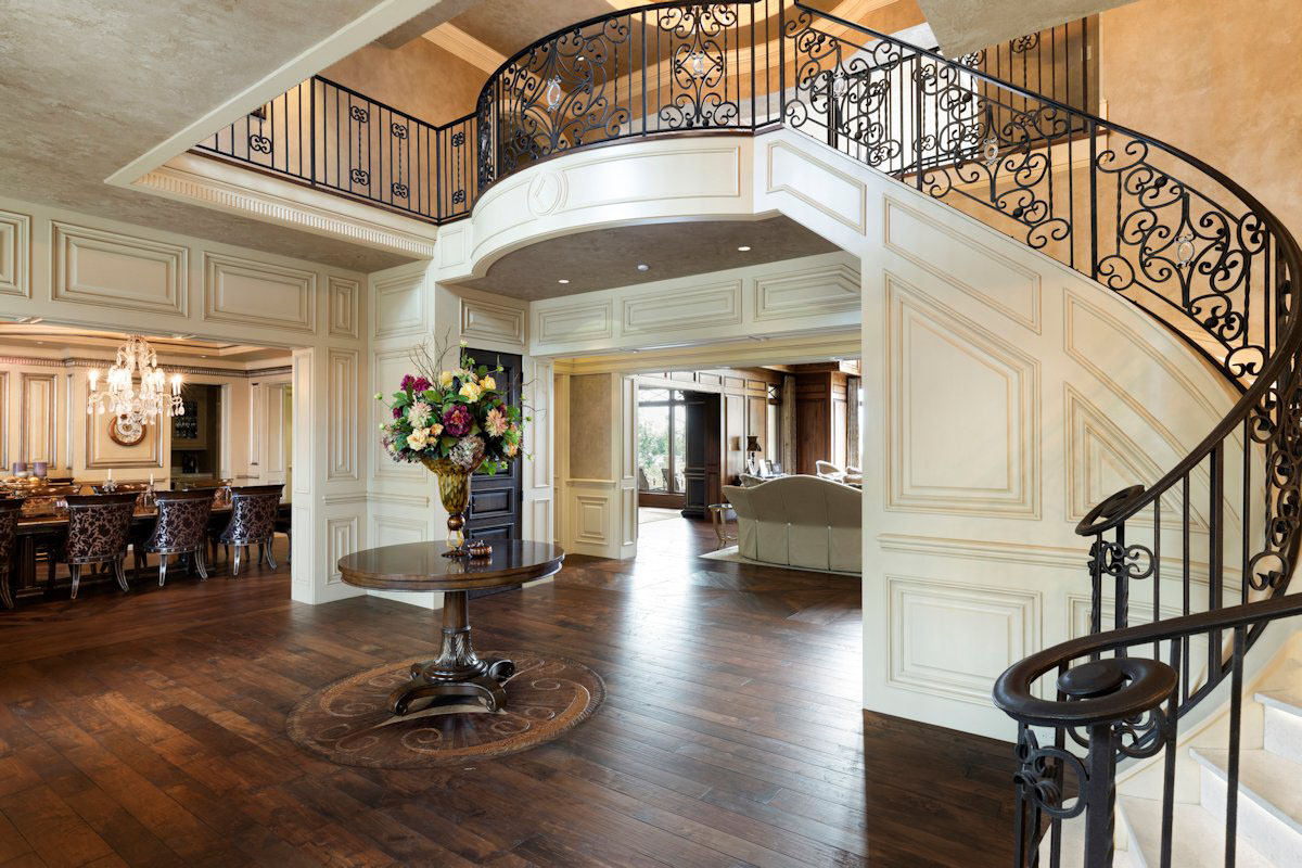 Luxury Lakeside Estate on Lake Minnetonka - Deephaven, Minnesota Luxury Home Grand Staircase