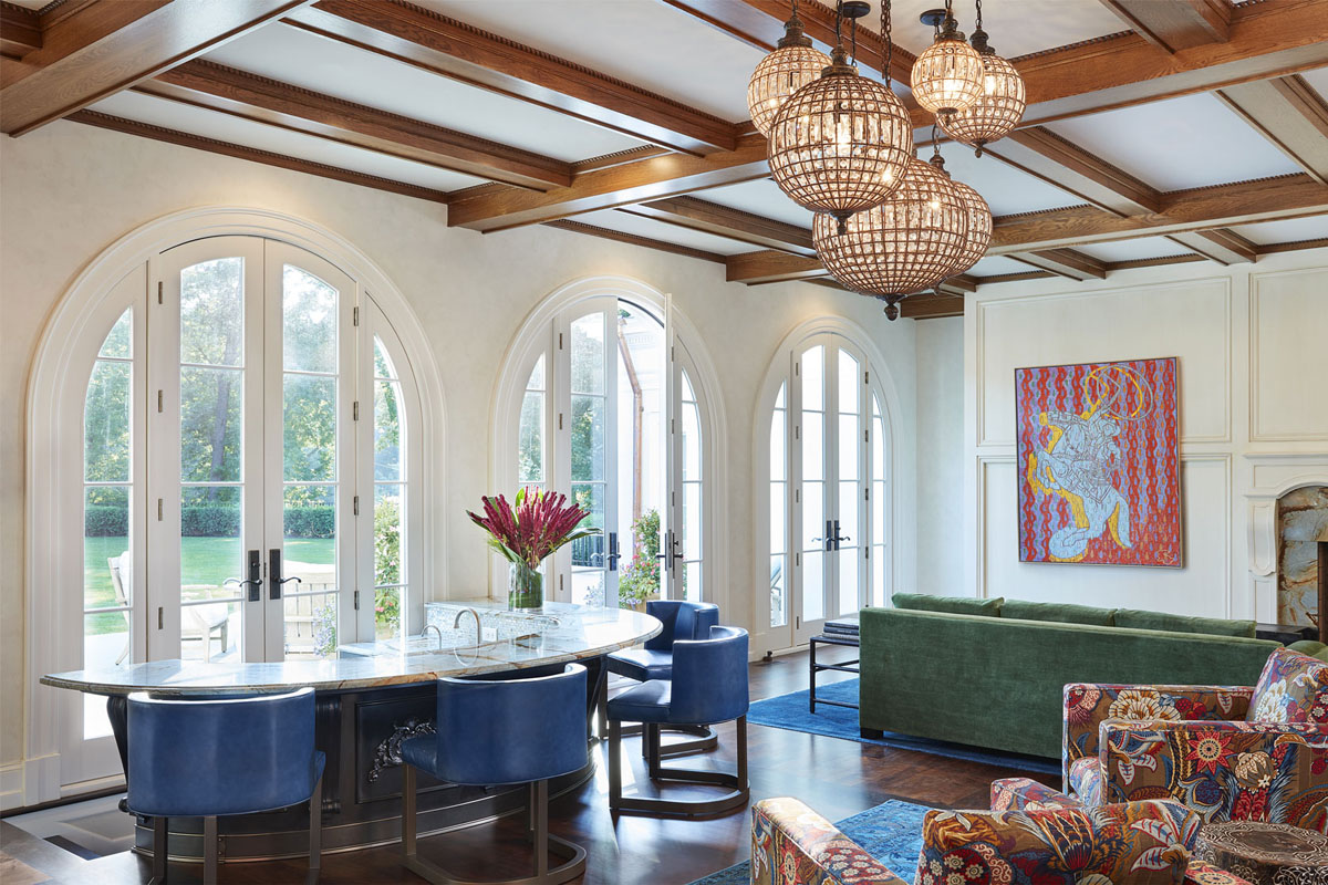 Elegant Custom Home with Whimsical Interior Decor - Edina, Minnesota