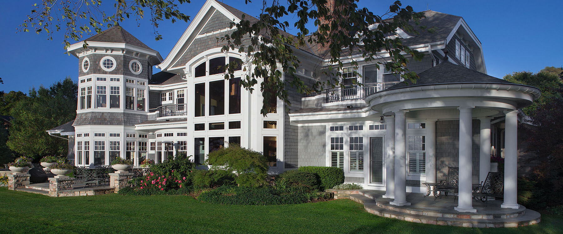 New England Shingle Style Vacation Cottage - Park Township, Michigan