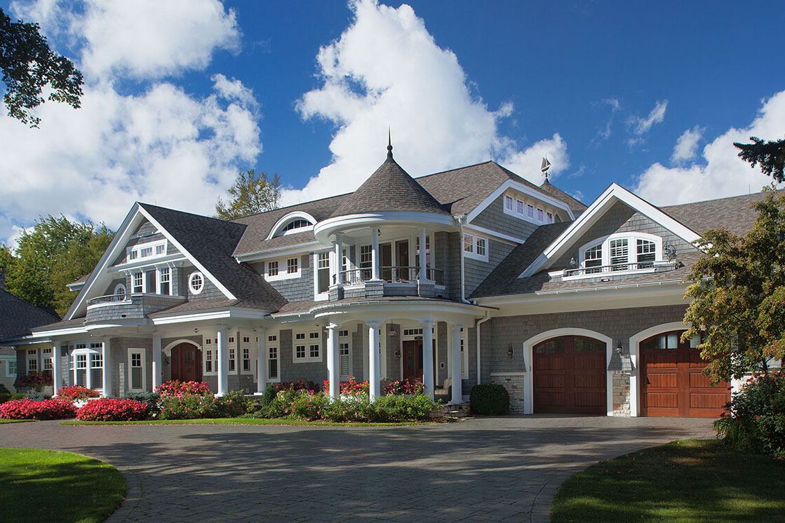 New England Shingle Style Vacation Cottage - Park Township, Michigan
