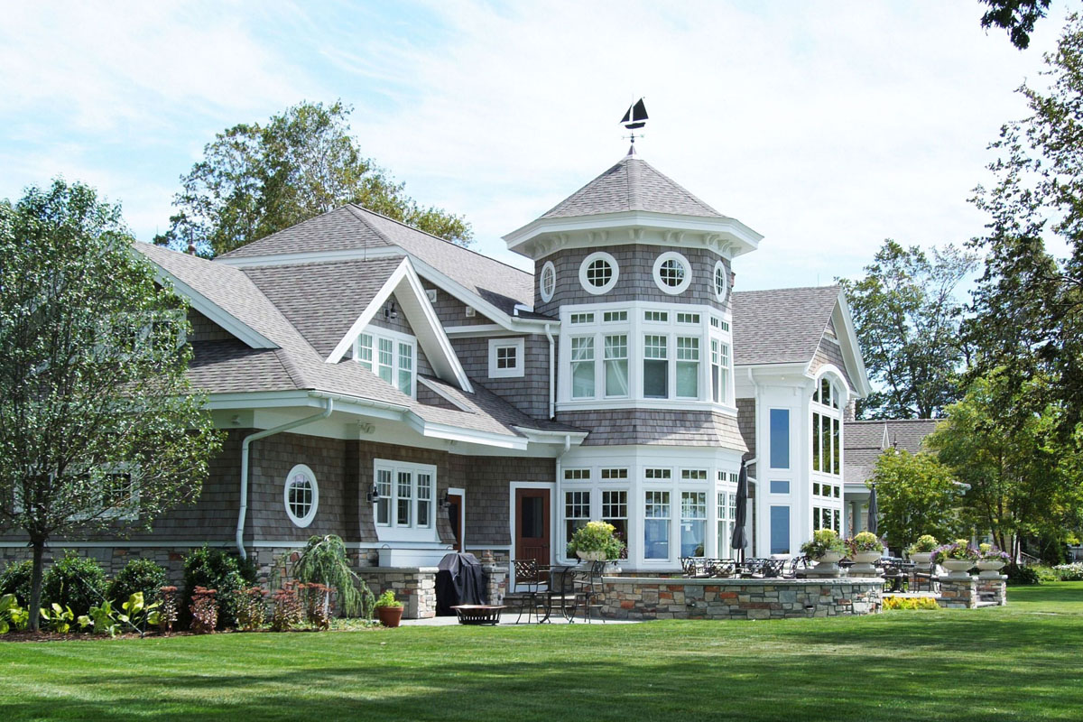 New England Shingle Style Vacation Cottage - Park Township, Michigan