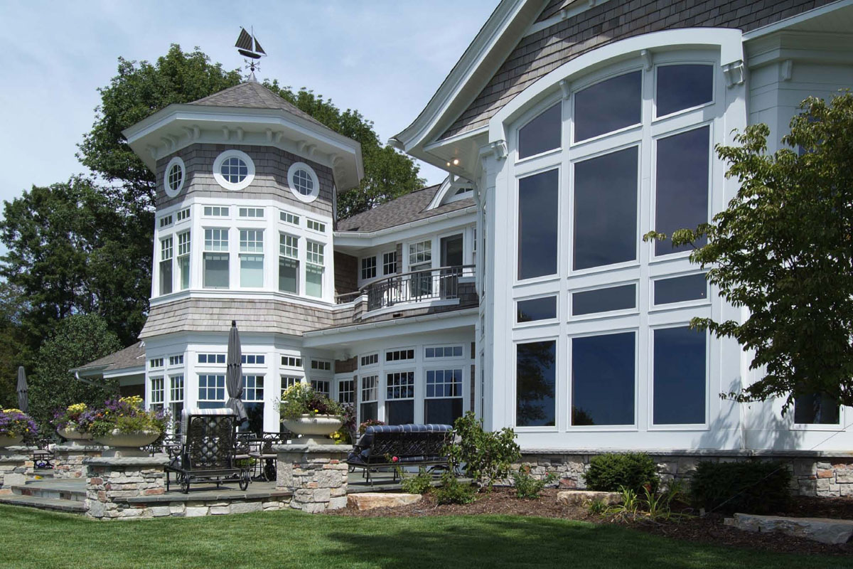New England Shingle Style Vacation Cottage - Park Township, Michigan