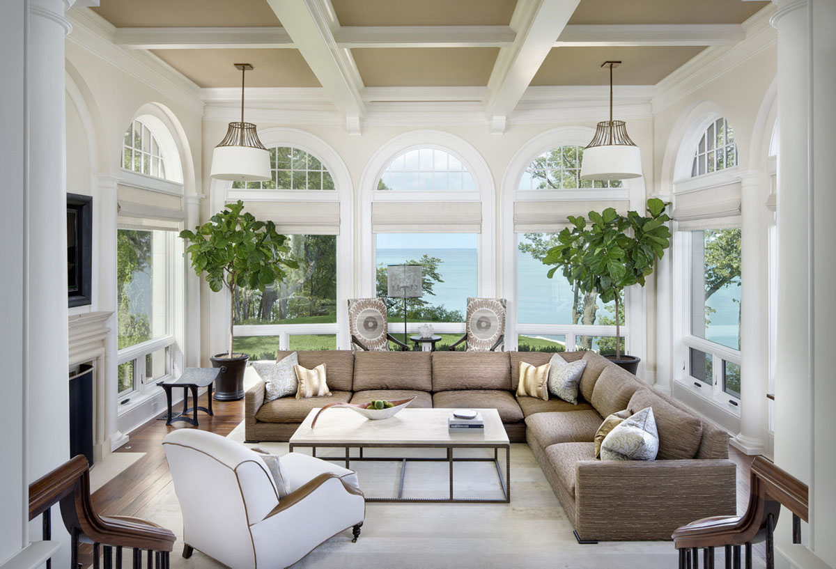 Italian Inspired Lakefront Home - Glencoe, Illinois