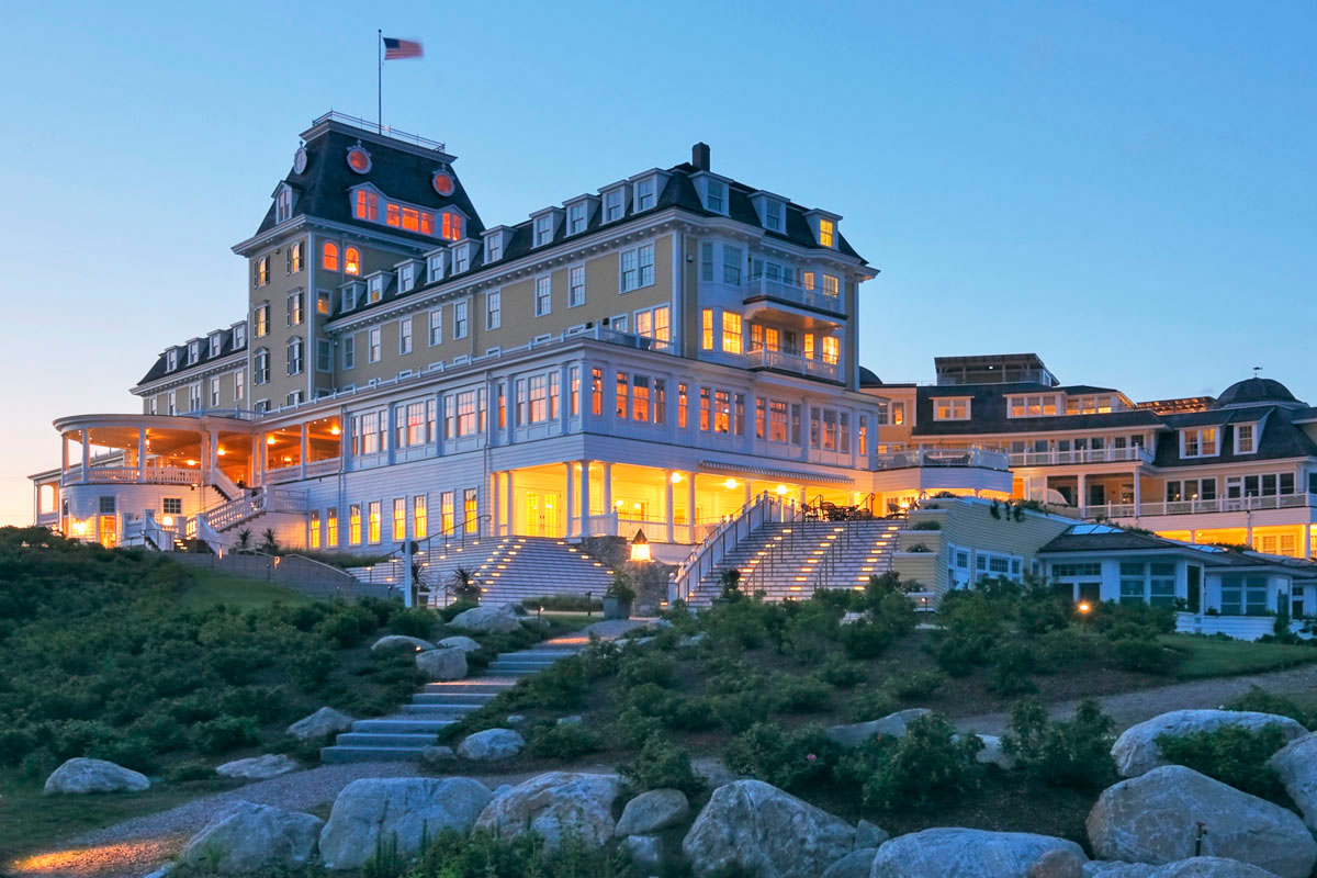 Luxury Ocean House Hotel with Victorian Architecture - Watch Hill, Rhode Island