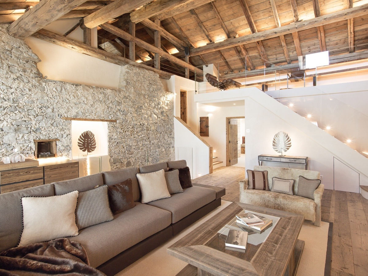 Luxury Rustic Dream Alpine Stone House - La Punt Chamues-ch, Switzerland