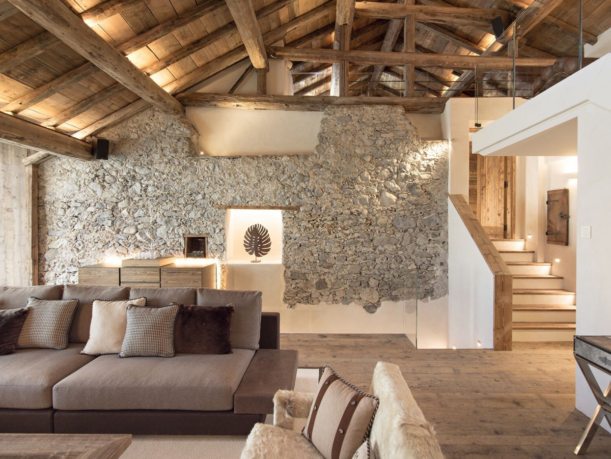 Luxury Rustic Dream Alpine Stone House - La Punt Chamues-ch, Switzerland