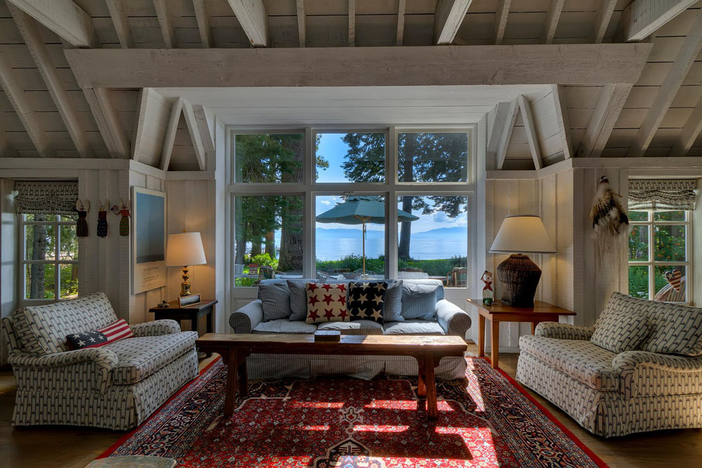 Mark Zuckerberg’s Secluded Lakefront Estate in Lake Tahoe, California