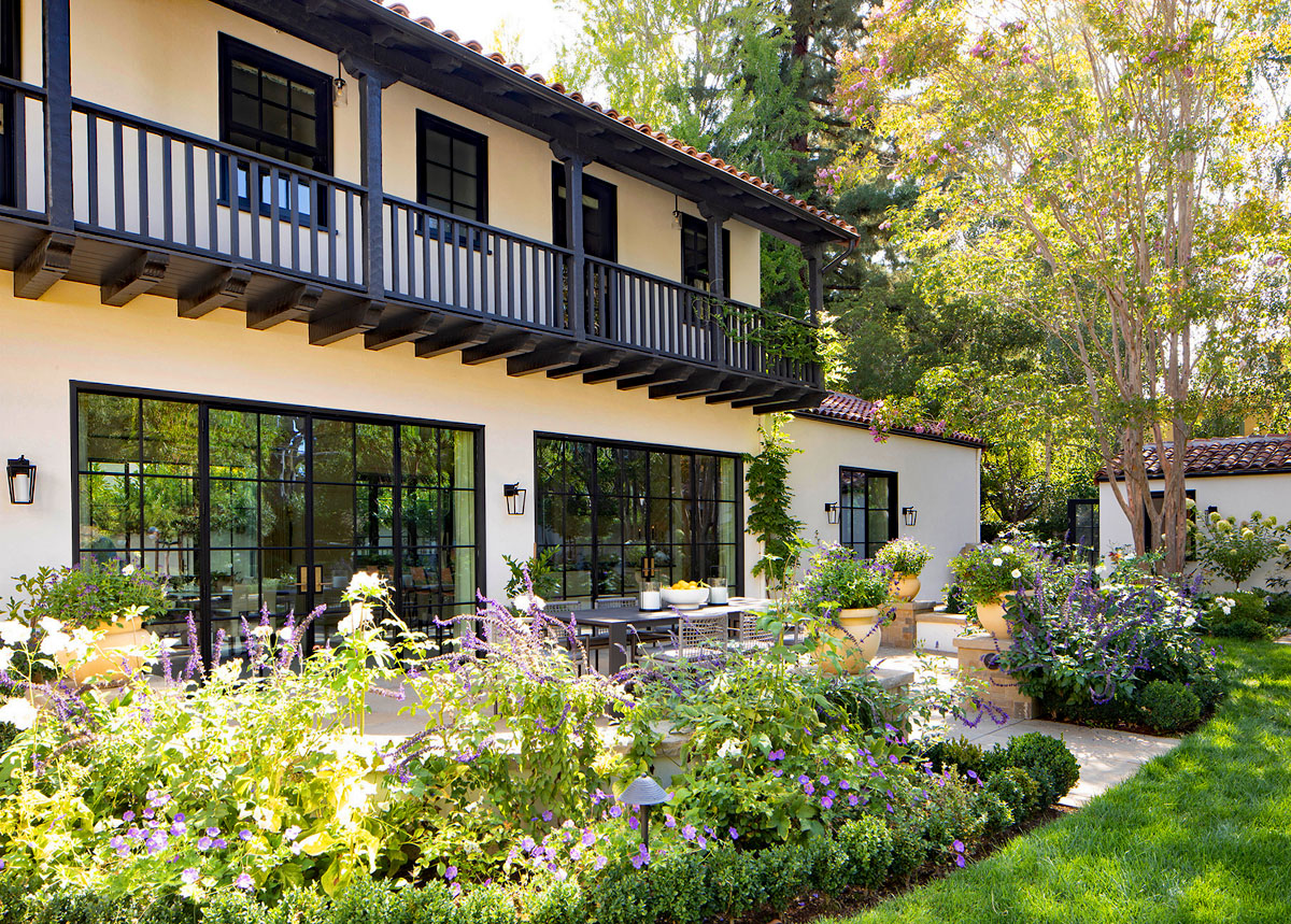 Mediterranean Spanish Colonial Style Home - Palo Alto, California
