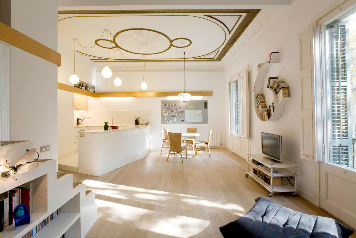 Miel-Architects-Barcelona-Flat_1 Apartment Design
