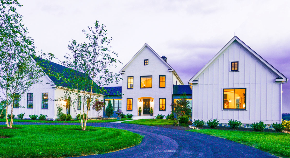 Modern Board-and-Batten Country Farmhouse - Monkton, Maryland