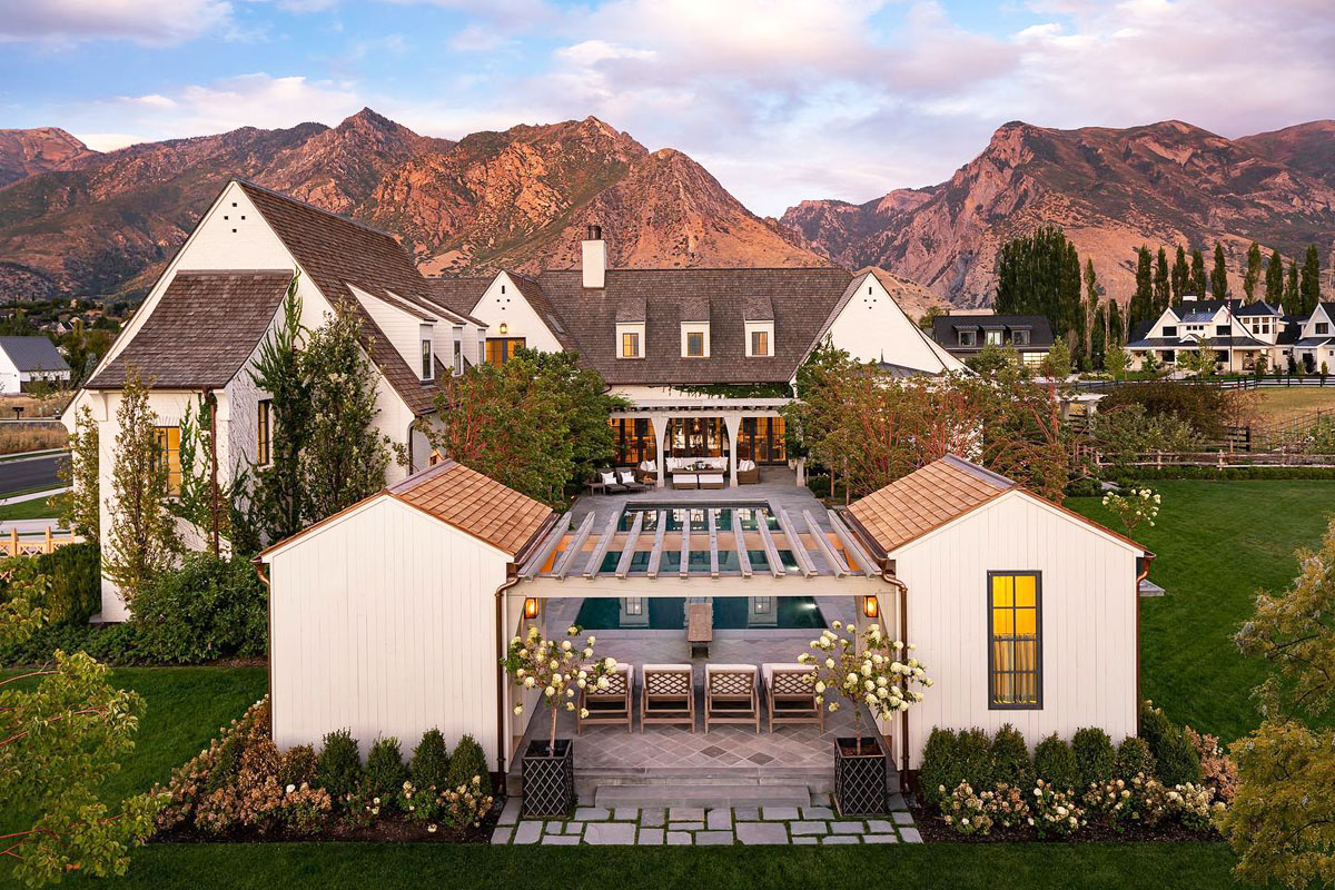 Modern Take of an English Country Cottage - Highland, Utah