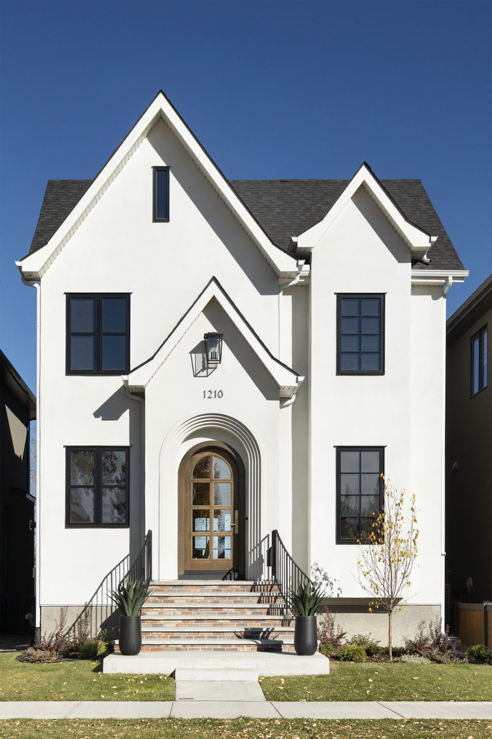 Timeless Classic Elegant Home with Arched Front Door