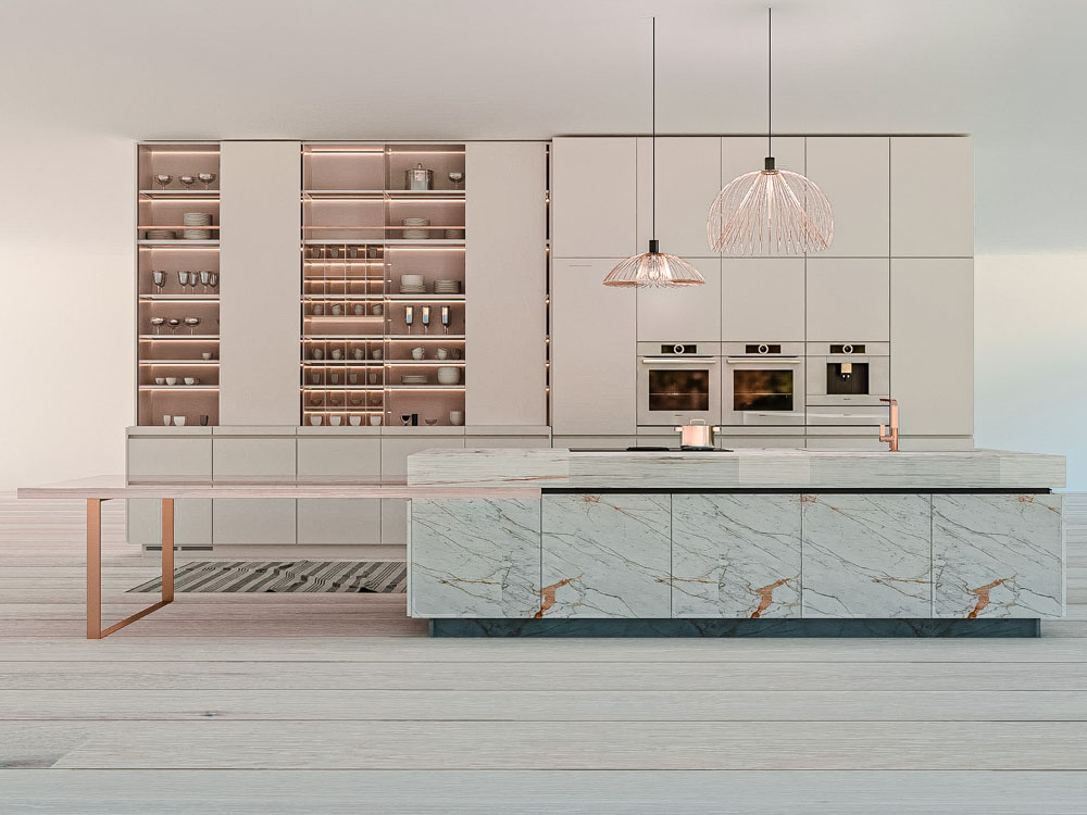 Minimalist Home Modern Kitchen