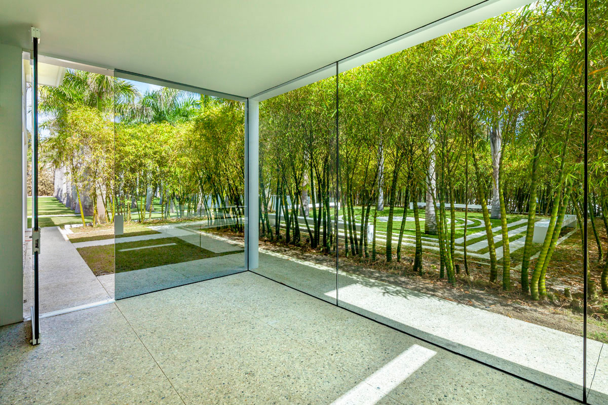 Zen Living in a Tranquil Labyrinth Garden