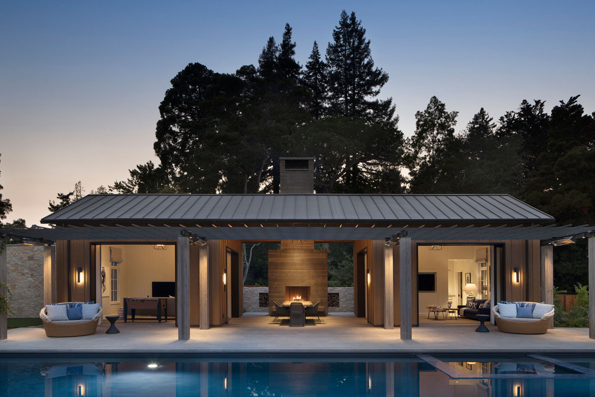 Modern Stone Estate on the Peninsula - San Francisco, California